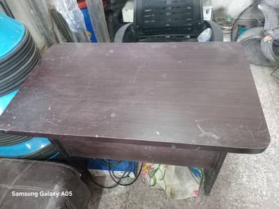 used study table and chair
