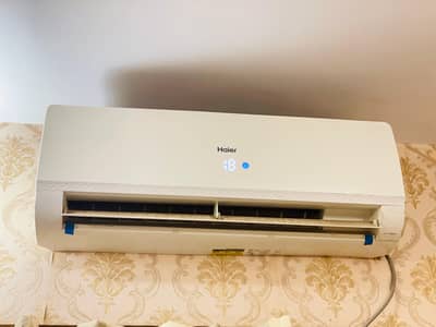 Haier 1 Ton Non Inverter Air Conditioner Turbo Series 10/10 Condition