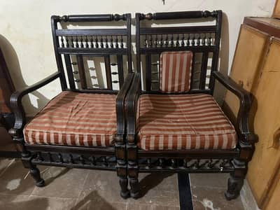 4 Seater sofa set pure wood