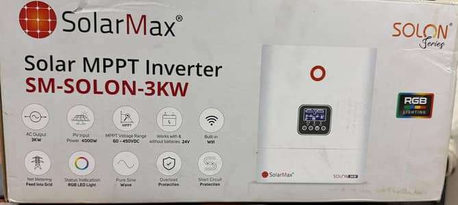 SOLARMAX SOLON 3KW INVERTER HYBRID