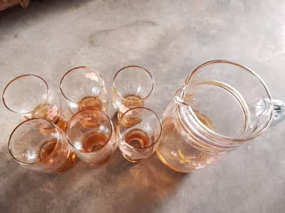 jug and glass set