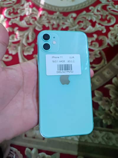 Apple iPhone 11 64 GB ha 10/10 con