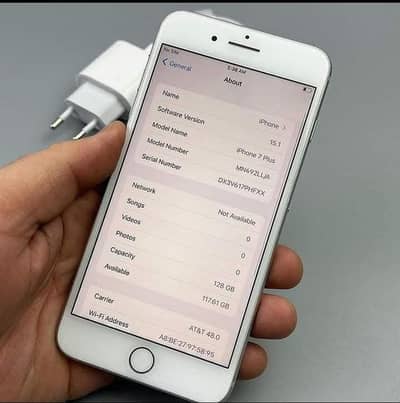 Apple iPhone 7 Plus 128gb go my Watsap Number 0324-3829803
