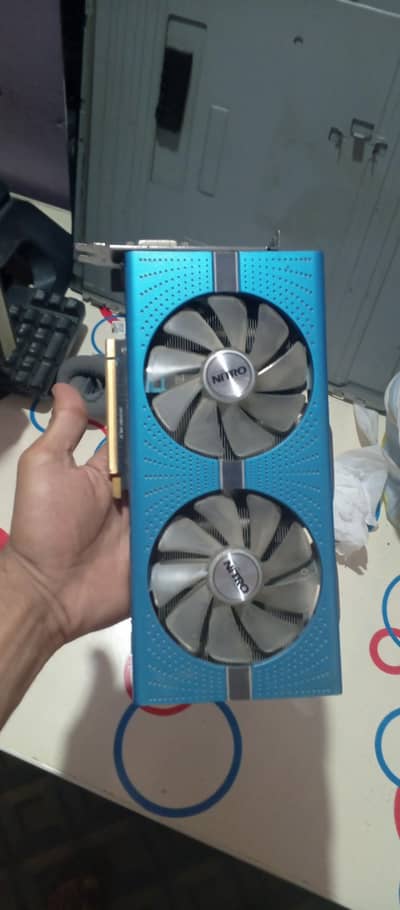 AMD Radeon Rx 590 8 Gb Nit toro + Blue edition