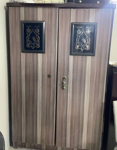 Two door cupboard