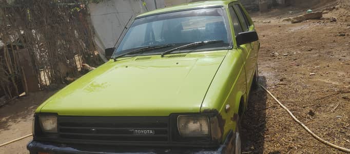 Toyota Starlet with 5k engine