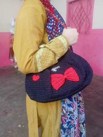 handmade shoulder bag