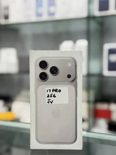 IPHONE 17 PRO 256 GB JV SILVER BOX PACK APPLE NON ACTIVE