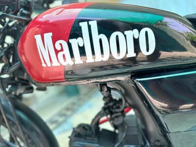 CD 70 MODIFIED CAFE RACER