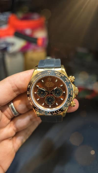 daytona automatic rose gold chronograph