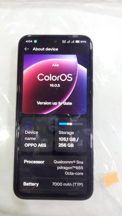 OPPO A6s