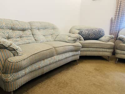 7 Seater Sofa set with Dining Table