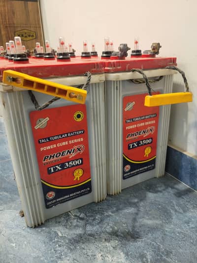 Phoenix TX 3500 Tall Tubular Battery, Working Condition