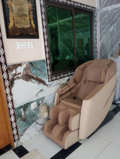 massage chair under warranty, negotiable price