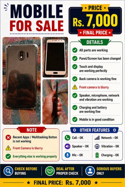 Samsung Mobile J4