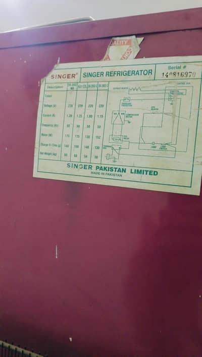 Used refrigerator For sale