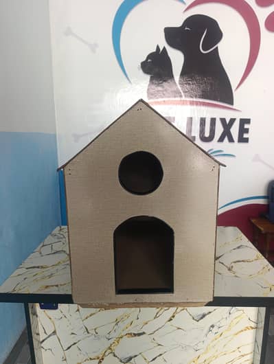 Premium Wooden Cat & Dog House | Flawless, High-Quality Pet Shelter