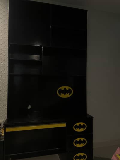 batman study desk/shelf