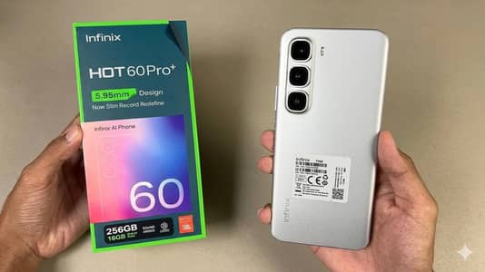Infinix hot 60 pro plus 8/256 slightly used 10/10 condition
