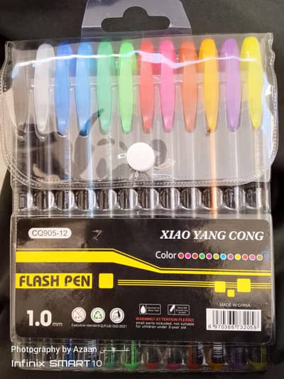 Flash bal pens colour full