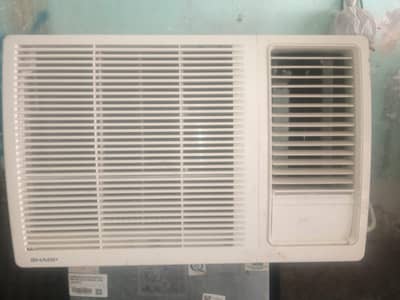 Window Ac:Brand Name[Sharp]Tonnage[1.5,Ton]-Exellent Cooling Condition