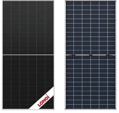 4 Panal Longi Himox10 doul glass doul side  640 w
