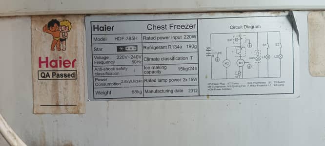 Used Chest Freezer