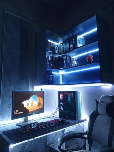 Gaming PC Computer Set Up
