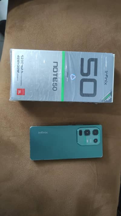 Infinix Note 50 8 128 with original box charger