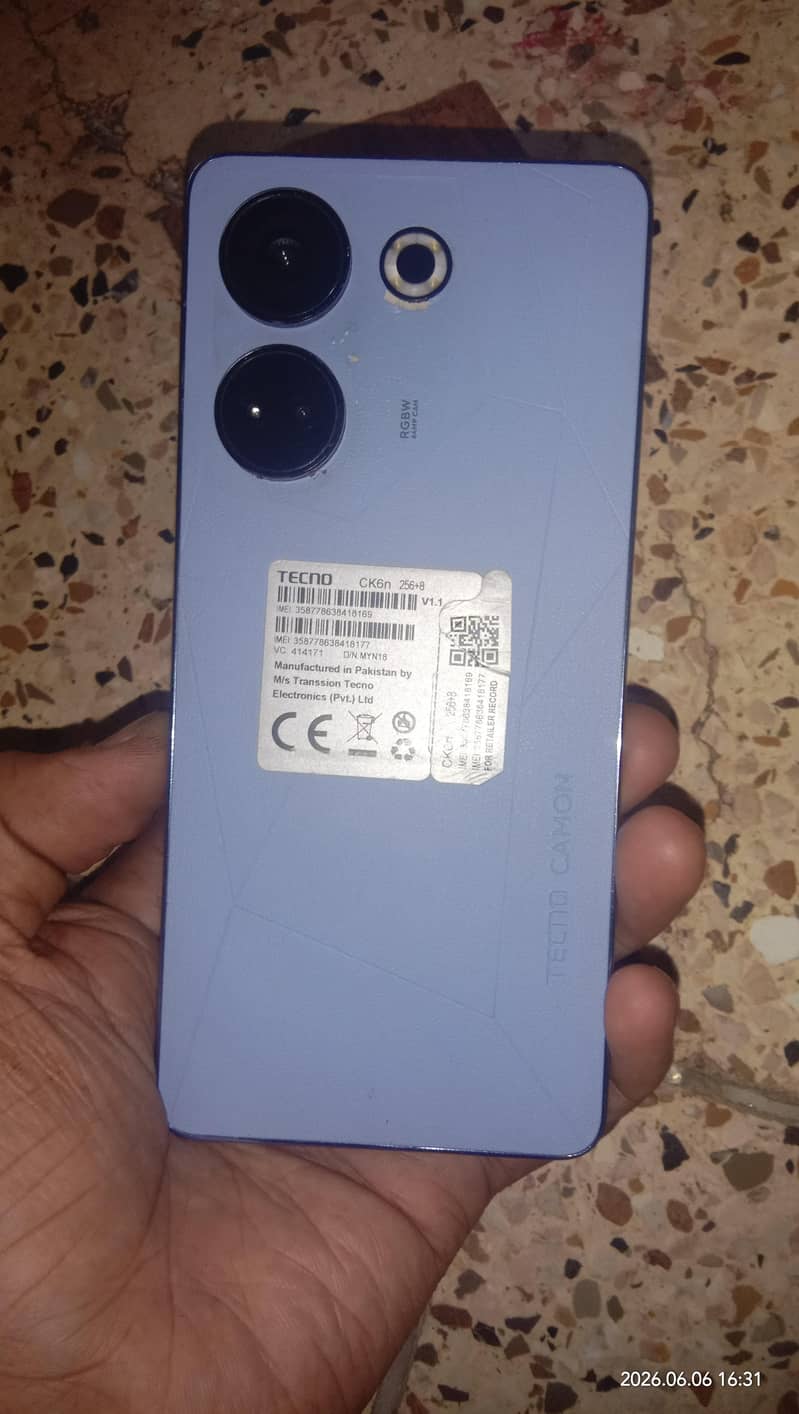 Tecno CAMON 20 1