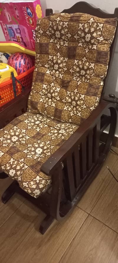 Sheesham Wood Rocking Chair in excellent condition.