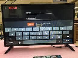 open box 23 inch smart led tv urgent sell