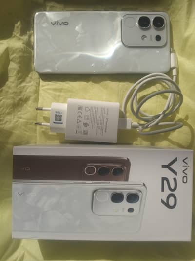 Vivo Y29 8.256 Original charger box available