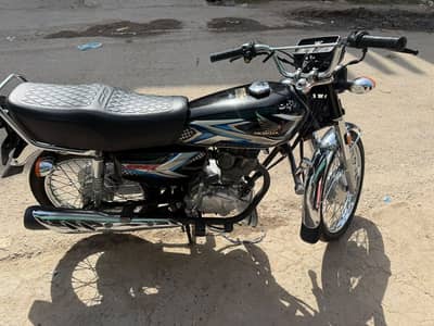 Honda CG 125 Urgent For Sale | Few KM Used | Pack Engine
