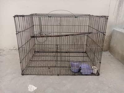 "Parrot / Pigeon Cage Available"