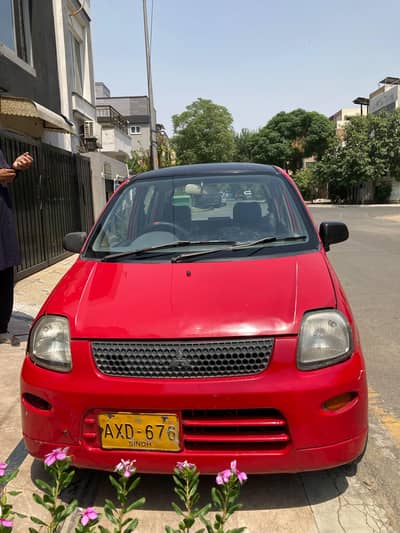 Mitsubishi Minica 2006 red  color for sale