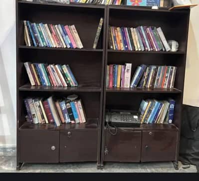 2 book racks for sale