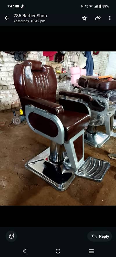 Saloon Chair / whole sale price / chair /trolly/Barber Chair/ pedicur