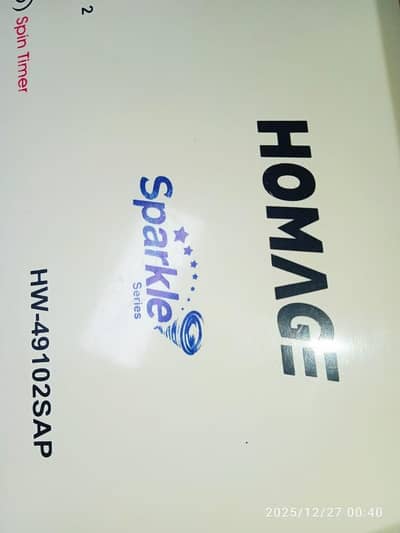 homege washing machine twin tub model number HW-49102AP