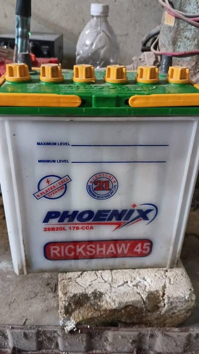 Phoenix Rickshaw 45 Battery For Sale