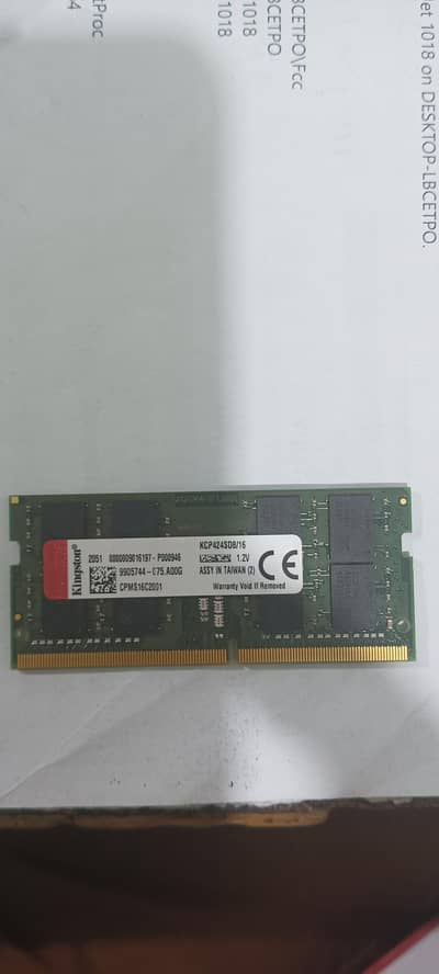 kingston DDR4 2400 MHZ 16GB RAM
