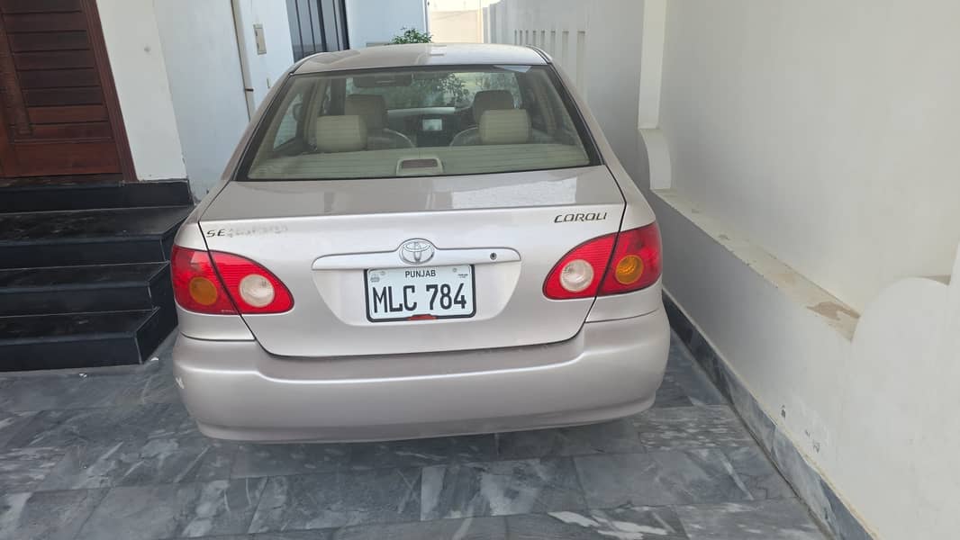 Corolla Saloon 2003 model 2