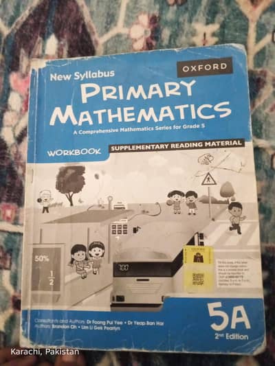 Oxford primary mathematics for class 5 book 5A second hand