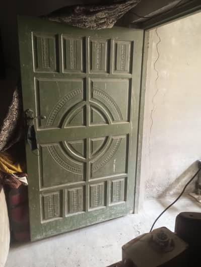 wood door