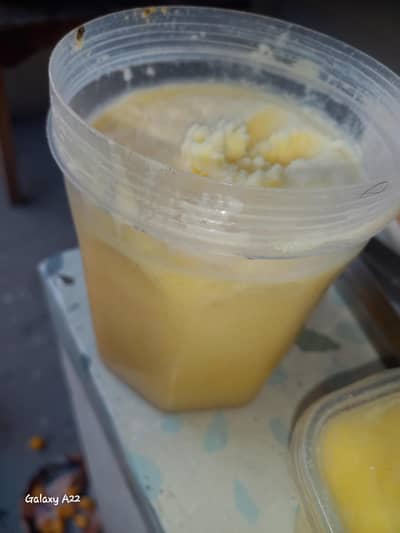 ghar ki pali cow ka home made ghee, 100%pure.