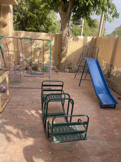 Kids Swings Slide Seesaw Sold separate