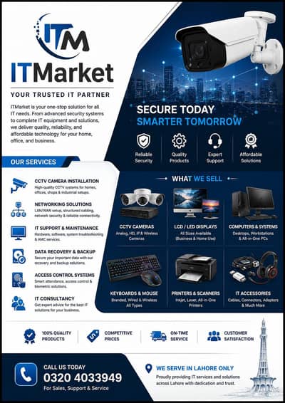 Professional CCTV & Computer Services | ITMarket