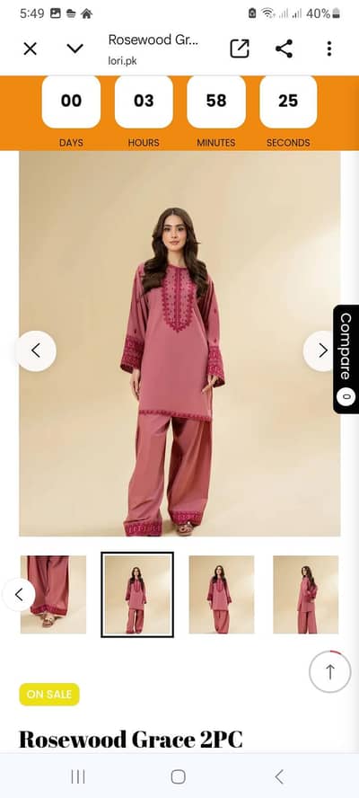 online sales garments