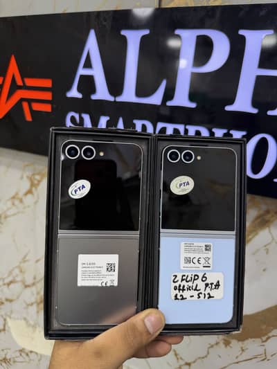 Samsung Mobile Z Flip 6 Official pta 12/512