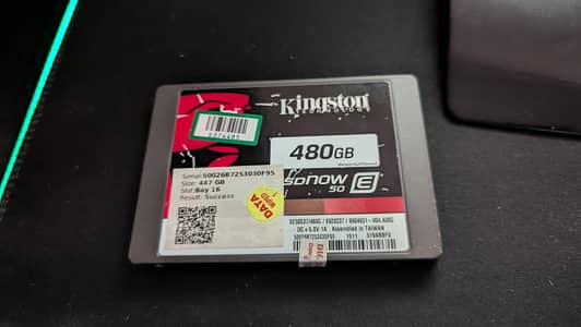 Kingston SSD 480 GB